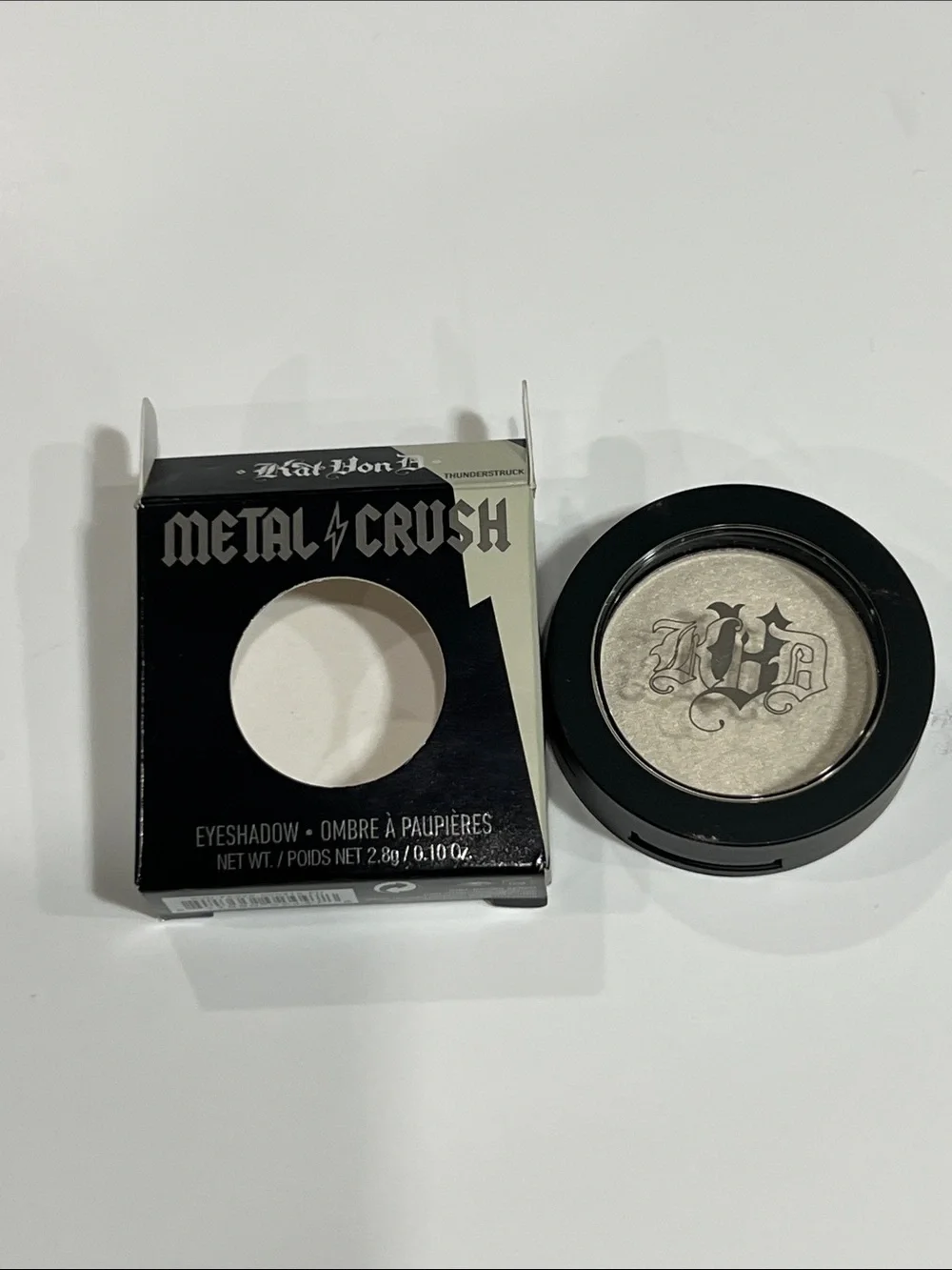 Rare KVD Beauty Metal Crush Eyeshadow Single in Thunderstruck